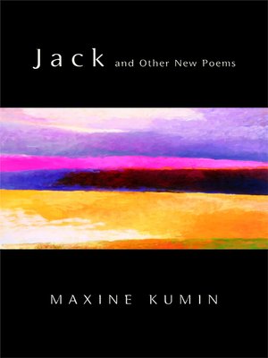 cover image of Jack and Other New Poems